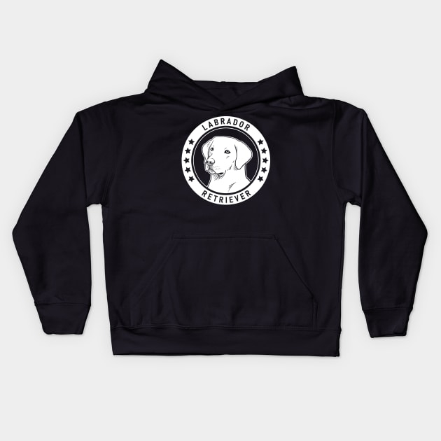 Labrador Retriever Fan Gift Kids Hoodie by millersye